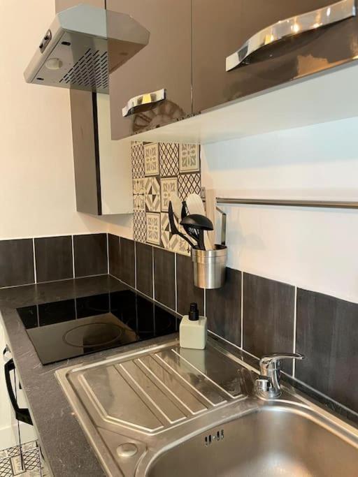 Studio Verdoyant Avec Exterieur Maisons-Alfort Luaran gambar
